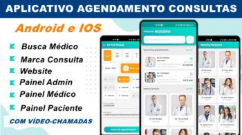 Aplicativo Consulta Médica Android IOS e Site