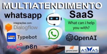 Whatsapp Multiatendimento Bot SaaS com IA ChatGPT